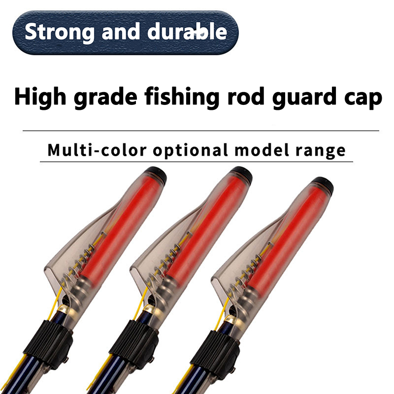 Fishing Rod Building Kit - 1Pc Transparent Fishing Rod Tip Cover