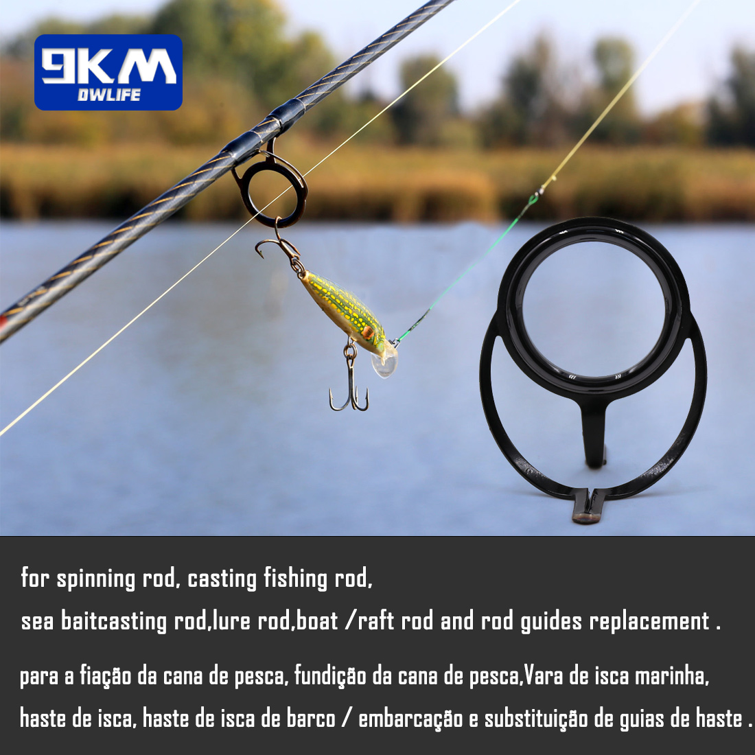 Fishing Rod Repair Kit Spinnin - Fishing Rod Building Kit 评论和价格