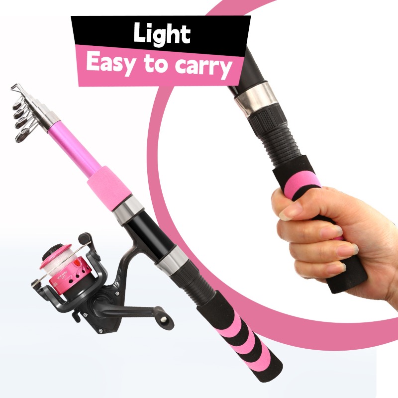 Kids Adult Beginner Fishing Ro - Fishing Rod Combo 评论和价格