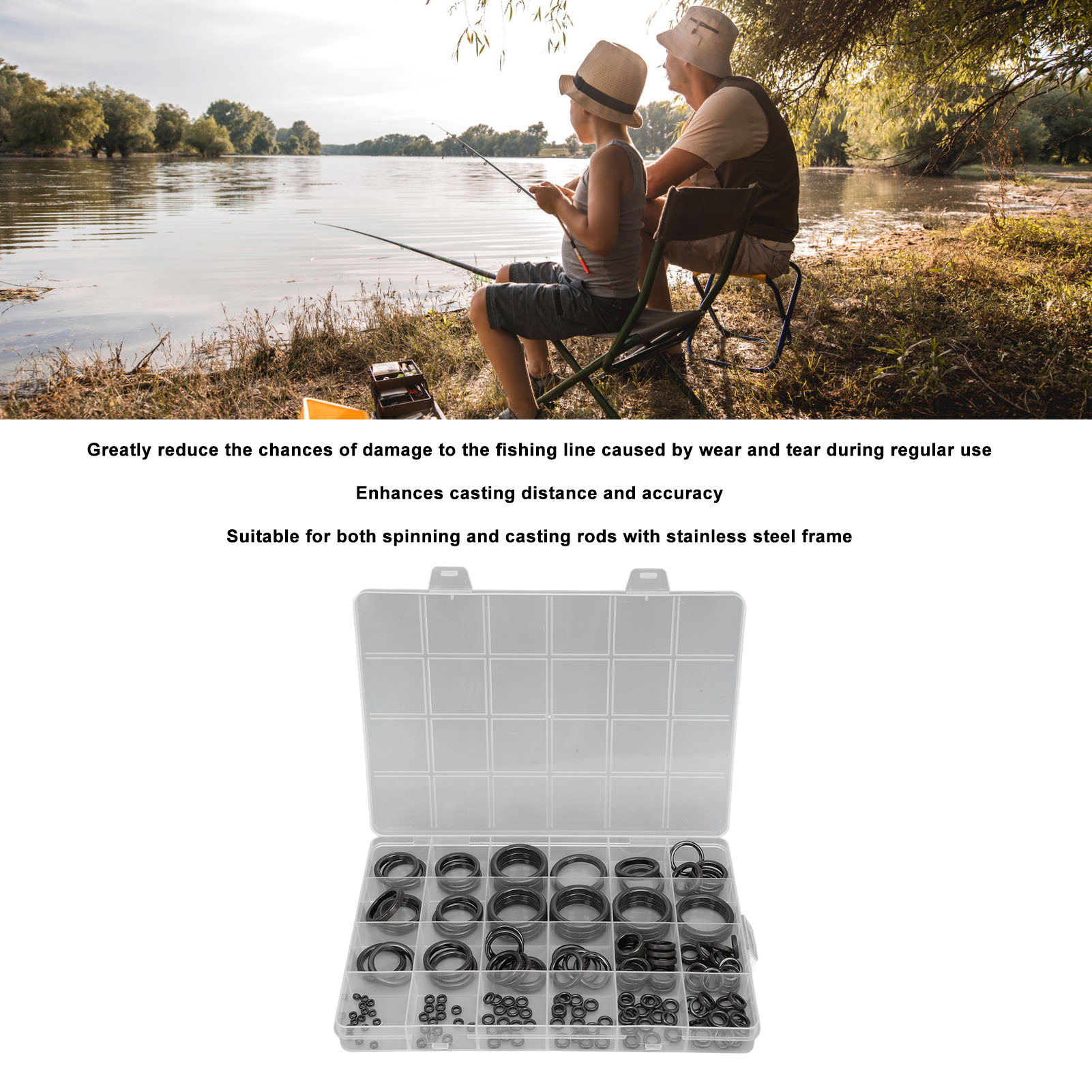 Fishing Rod Guide Repair Kit F - Fishing Rod Building Kit 评论和价格