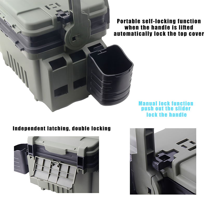 JSFUN Fishing Box Barrel Holde - Fishing Rod Case 评论和价格