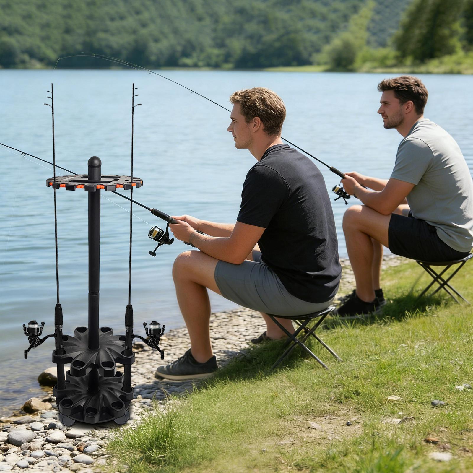 Fishing Rod Racks Angling Pole - Fishing Rod Boat 评论和价格