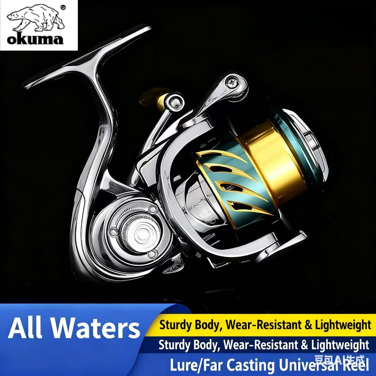Okuma Fishing Tackle Spinning  - Abu Garcia Reel Max 评论和价格