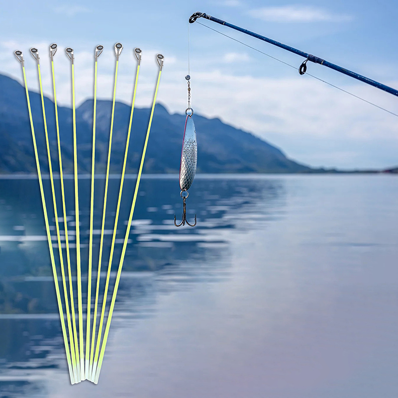 5Pcs 42CM Boat/Raft Rod Tip Sp - Fishing Rod Building Kit 评论和价格