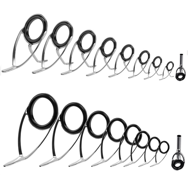 9Pcs Fishing Rod Guides Ring R - Fishing Rod Building Kit 评论和价格