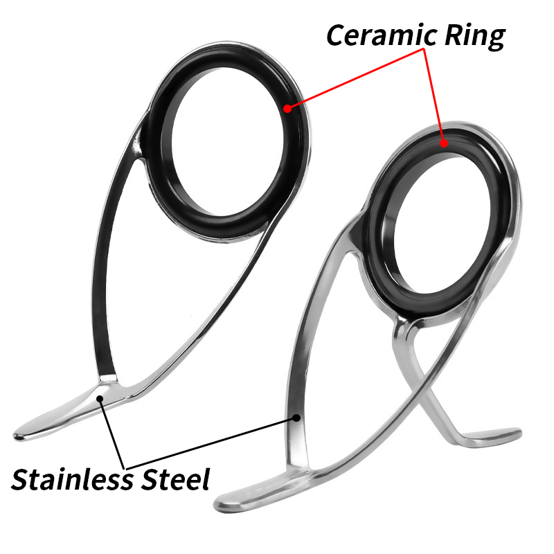 9Pcs Fishing Rod Guides Ring R - Fishing Rod Building Kit 评论和价格