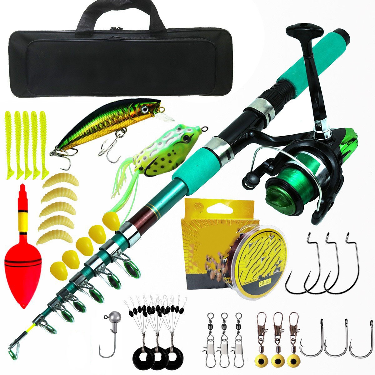 Portable Ultralight Carp Teles - Fishing Rod Spinning 评论和价格